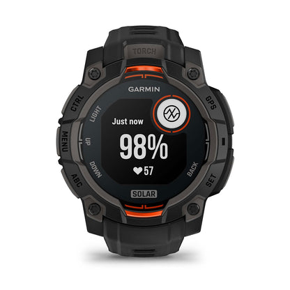 Relógio Garmin Instinct ® 3 Solar Preto - 45 mm