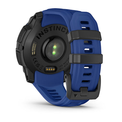 Relógio Garmin Instinct ® 3 Supernova AMOLED Preto e Azul - 45 mm