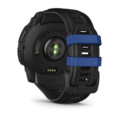 Relógio Garmin Instinct ® 3 Supernova AMOLED Preto e Azul - 50 mm