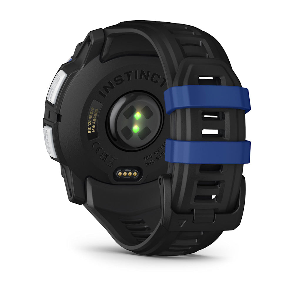 Relógio Garmin Instinct ® 3 Supernova Solar Branco/Azul/Preto - 50 mm