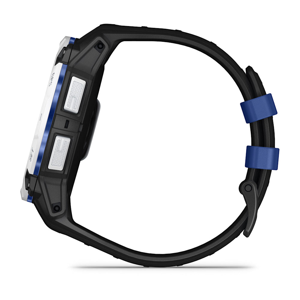 Relógio Garmin Instinct ® 3 Supernova Solar Branco/Azul/Preto - 50 mm