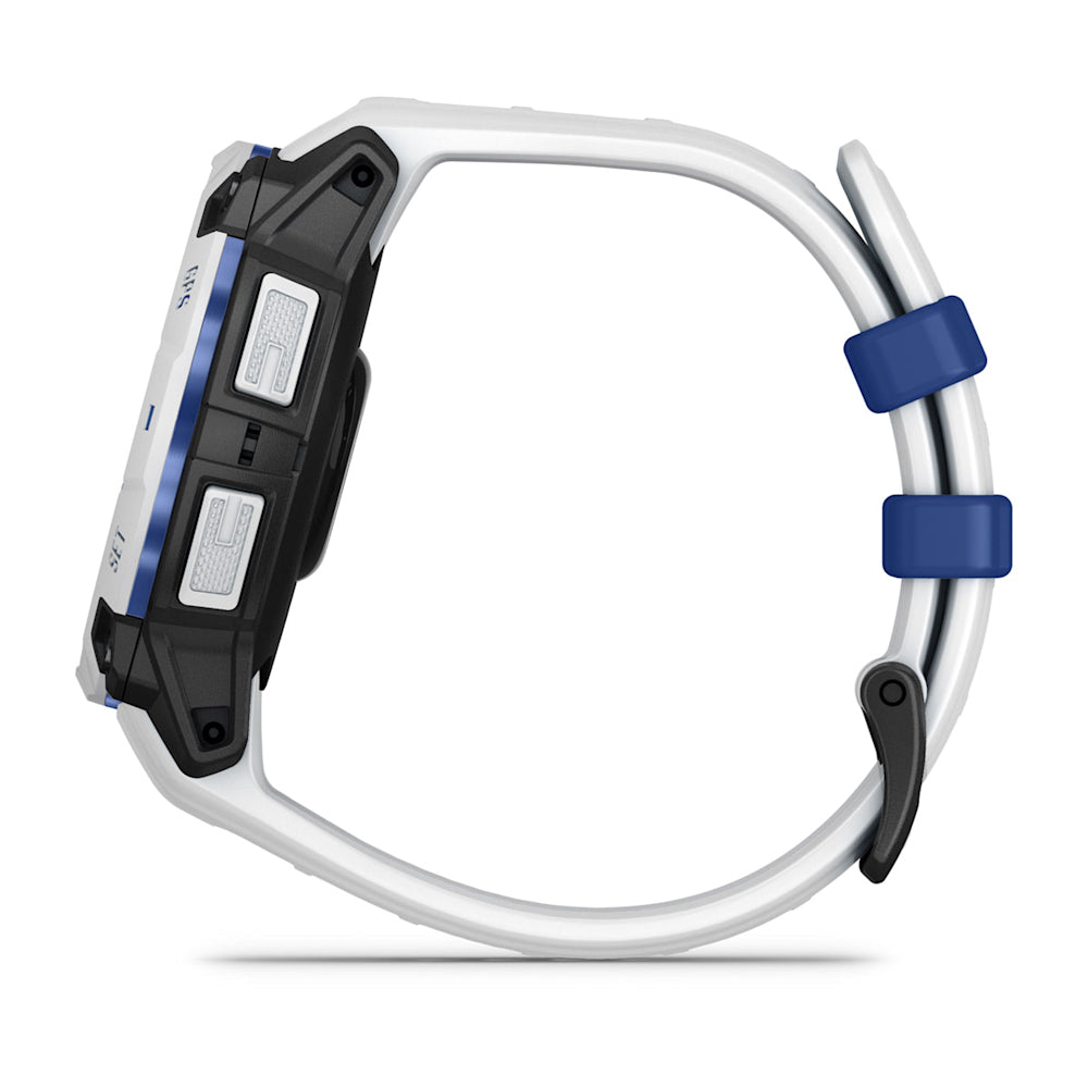 Relógio Garmin Instinct ® 3 Supernova Solar Branco e Azul - 45 mm