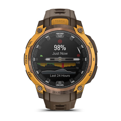 Relógio Garmin Instinct ® Crossover AMOLED Bronze