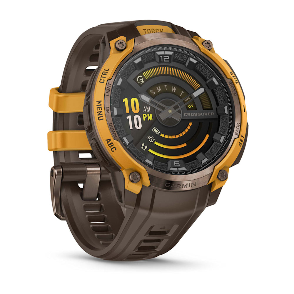 Relógio Garmin Instinct ® Crossover AMOLED Bronze