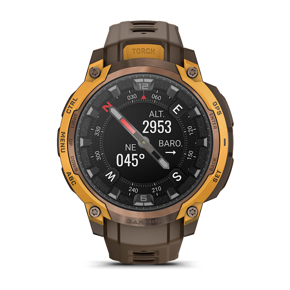 Relógio Garmin Instinct ® Crossover AMOLED Bronze
