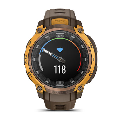 Relógio Garmin Instinct ® Crossover AMOLED Bronze