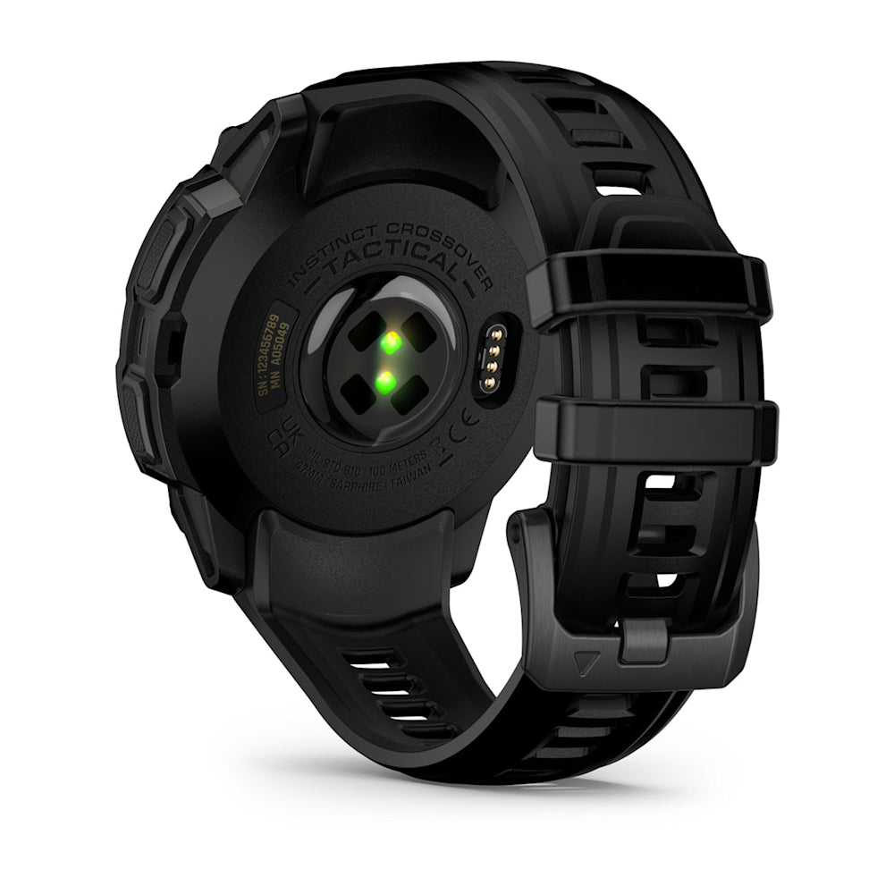 Relógio Garmin Instinct ® Crossover AMOLED Edição Tática Preto