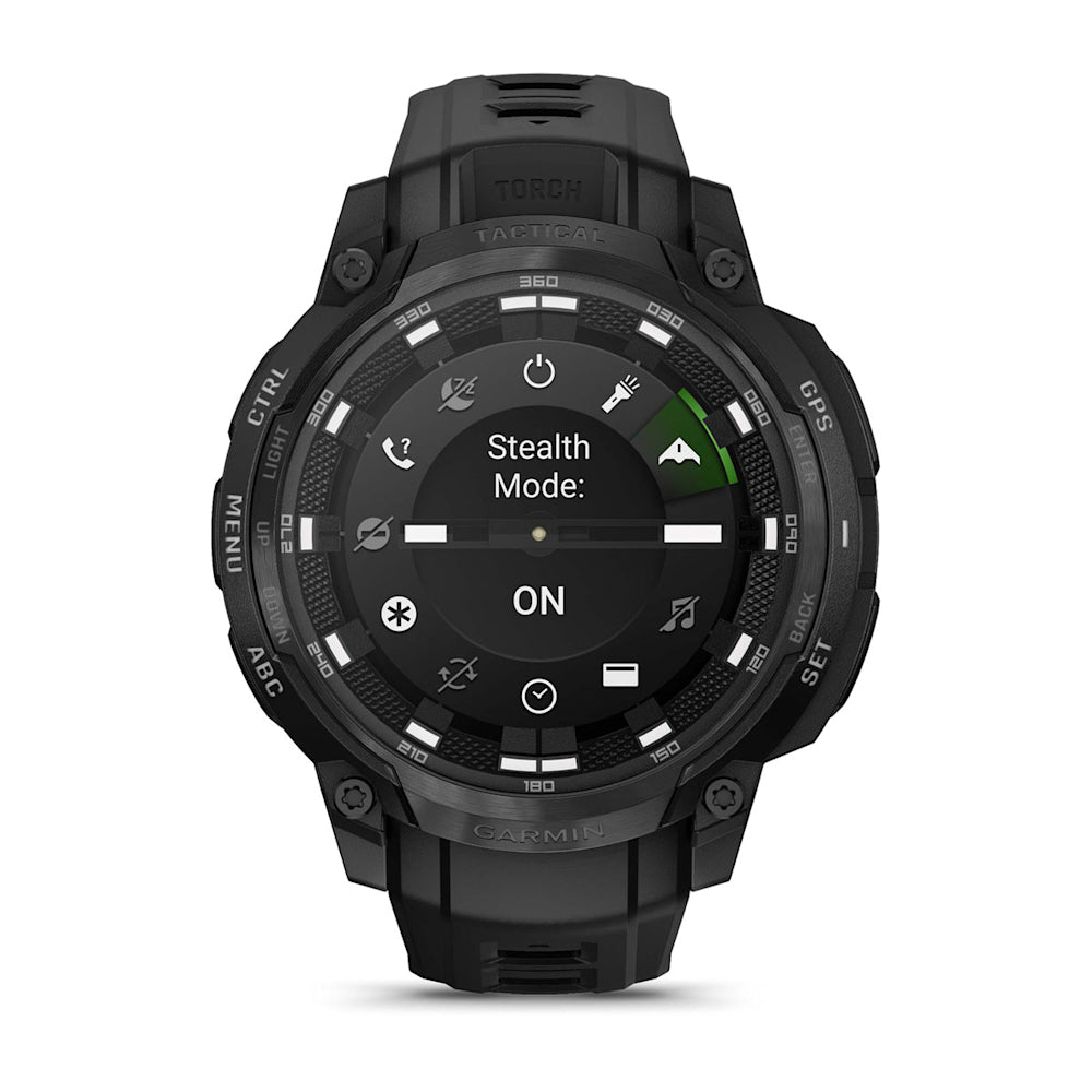 Relógio Garmin Instinct ® Crossover AMOLED Edição Tática Preto