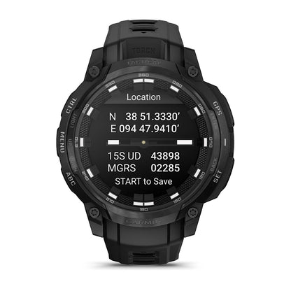 Relógio Garmin Instinct ® Crossover AMOLED Edição Tática Preto