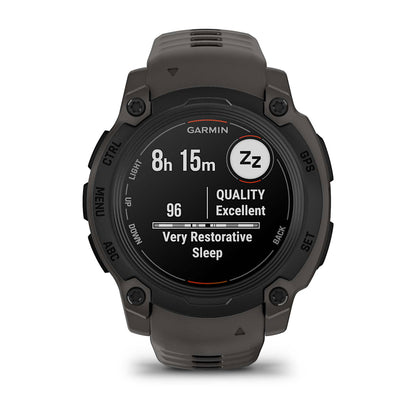 Relógio Garmin Instinct ® E Preto e Grafite - 40 mm