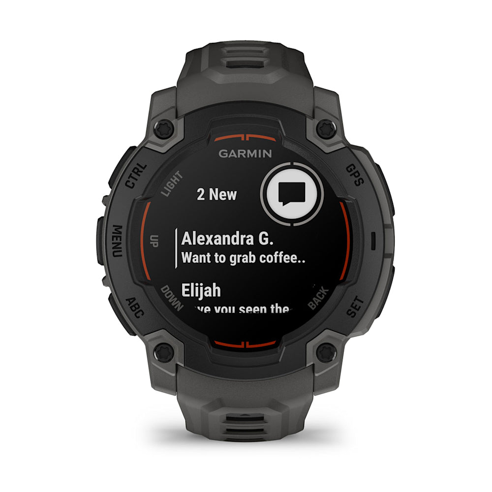 Relógio Garmin Instinct ® E Preto e Grafite - 45 mm