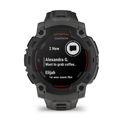 Relógio Garmin Instinct ® E Preto e Grafite - 45 mm