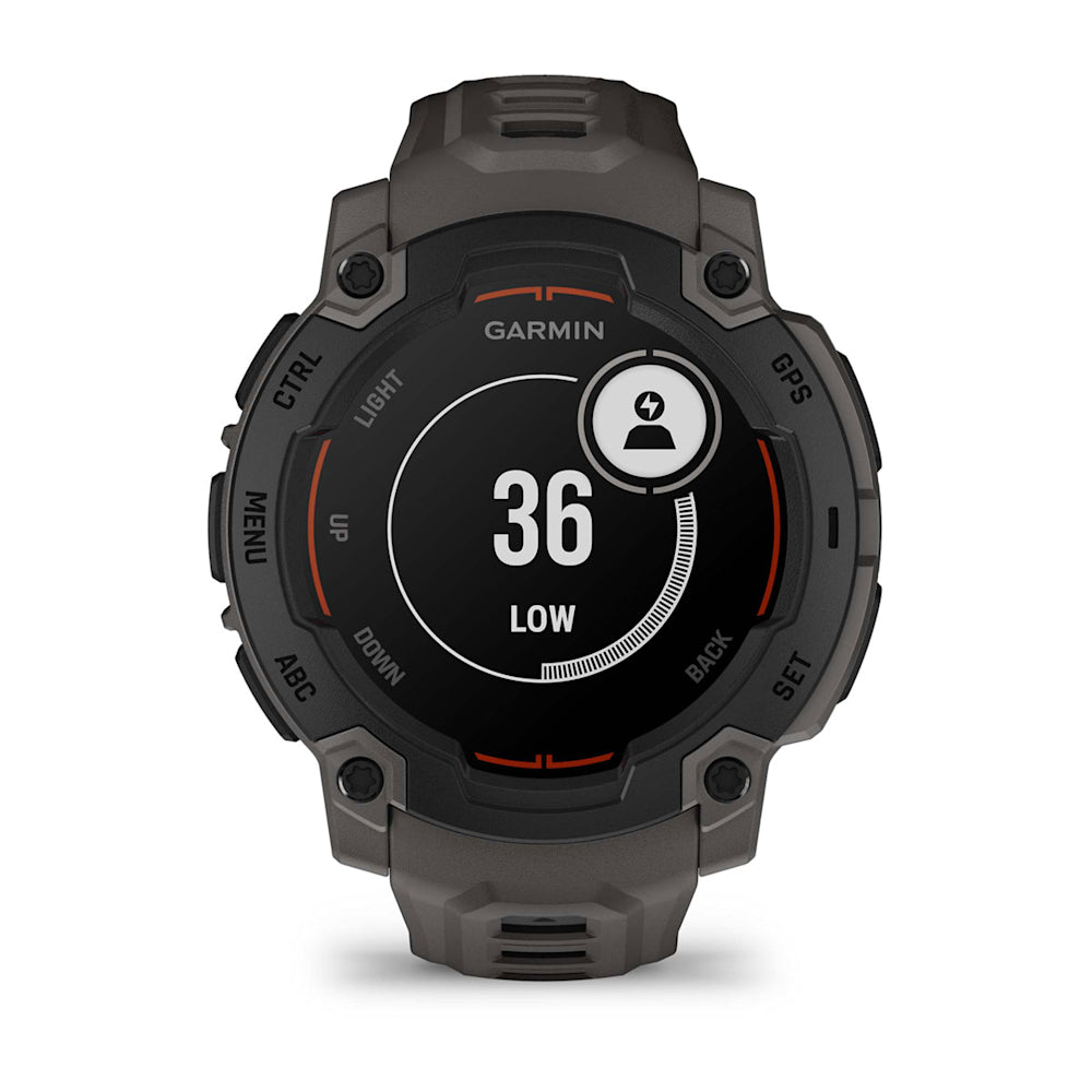 Relógio Garmin Instinct ® E Preto e Grafite - 45 mm