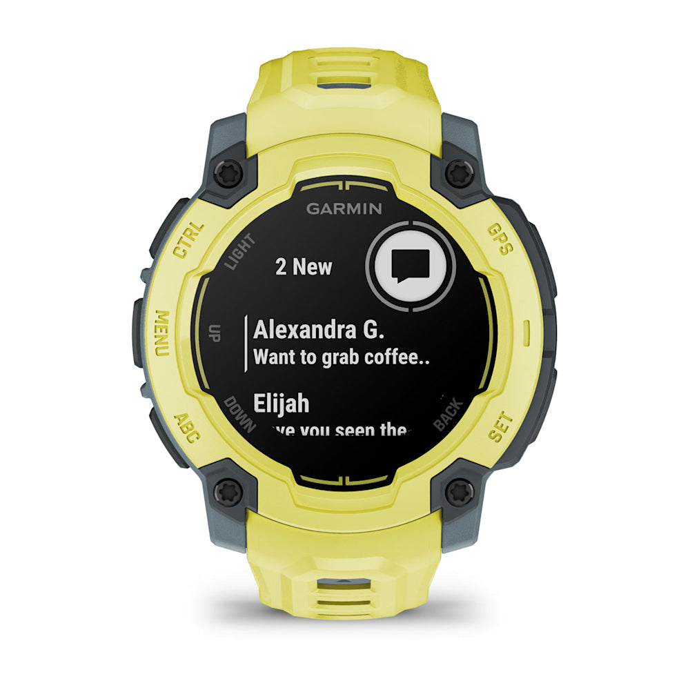 Relógio Garmin Instinct ® E Verde e Cinza - 45 mm