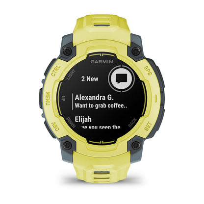 Relógio Garmin Instinct ® E Verde e Cinza - 45 mm