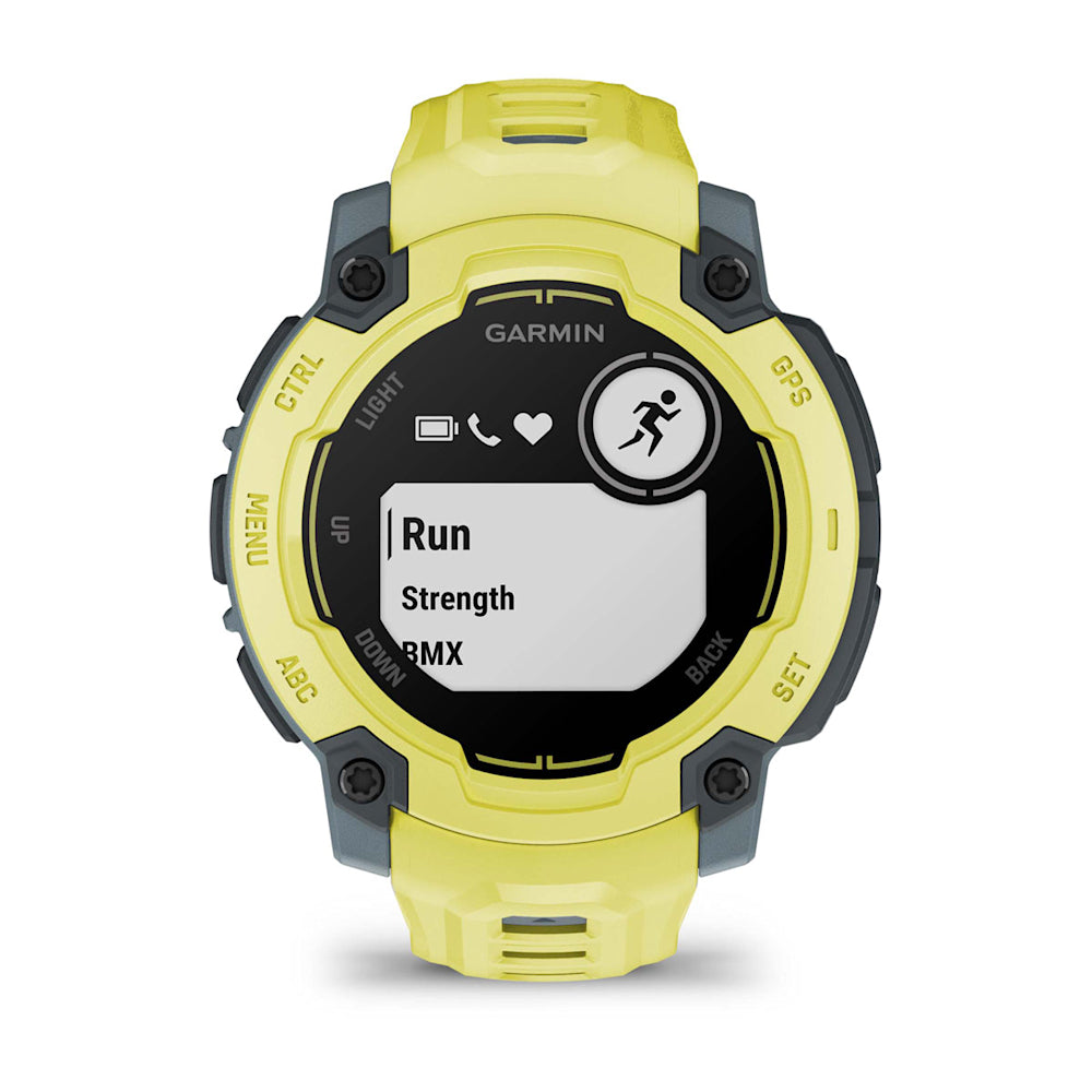 Relógio Garmin Instinct ® E Verde e Cinza - 45 mm