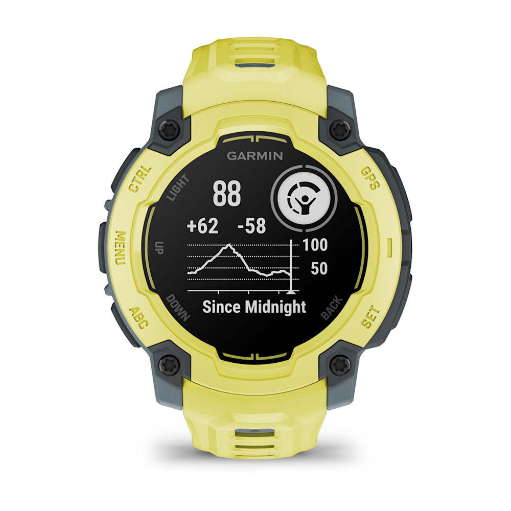 Relógio Garmin Instinct ® E Verde e Cinza - 45 mm
