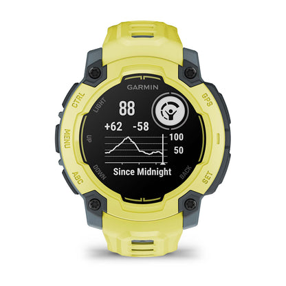 Relógio Garmin Instinct ® E Verde e Cinza - 45 mm