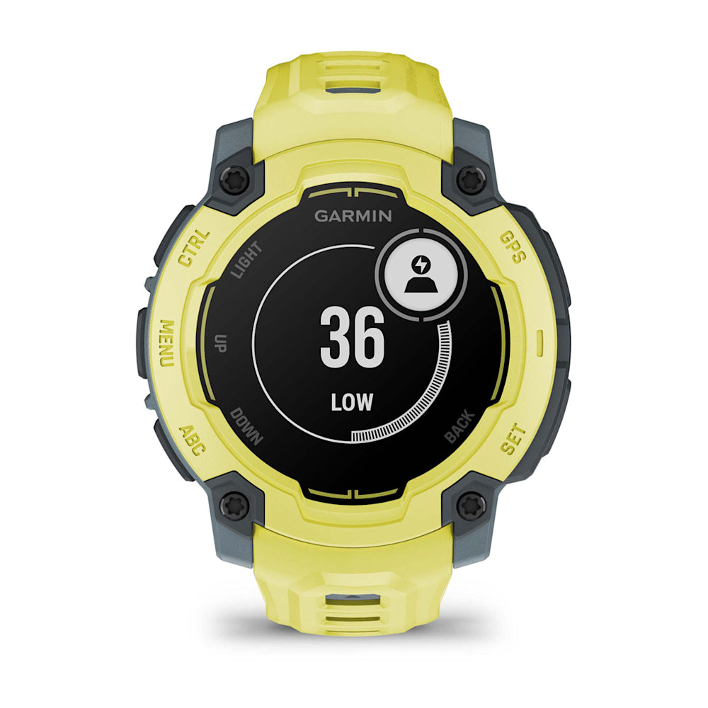 Relógio Garmin Instinct ® E Verde e Cinza - 45 mm
