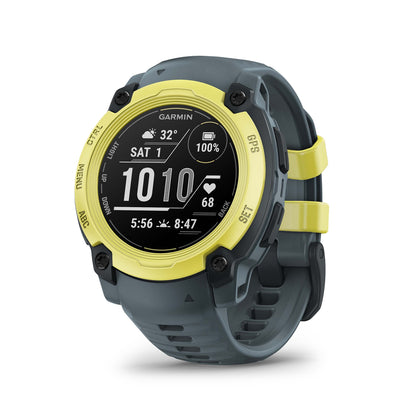 Relógio Garmin Instinct ® E Verde e Cinza Crepúsculo - 40 mm