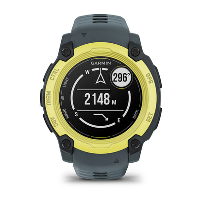 Relógio Garmin Instinct ® E Verde e Cinza Crepúsculo - 40 mm