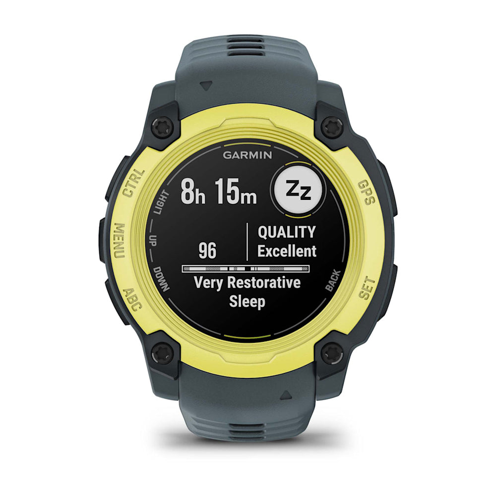 Relógio Garmin Instinct ® E Verde e Cinza Crepúsculo - 40 mm