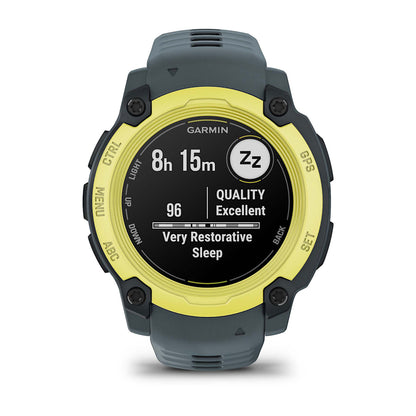Relógio Garmin Instinct ® E Verde e Cinza Crepúsculo - 40 mm