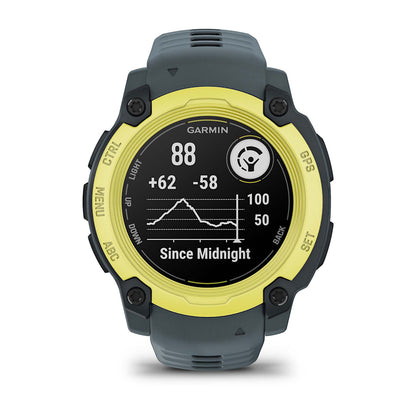 Relógio Garmin Instinct ® E Verde e Cinza Crepúsculo - 40 mm
