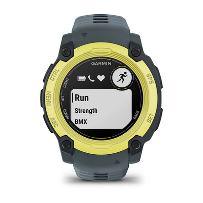 Relógio Garmin Instinct ® E Verde e Cinza Crepúsculo - 40 mm