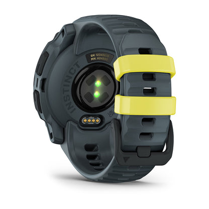 Relógio Garmin Instinct ® E Verde e Cinza Crepúsculo - 40 mm