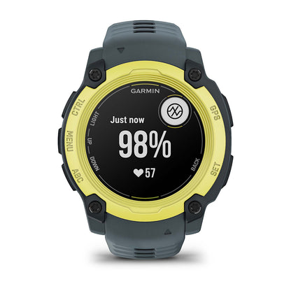 Relógio Garmin Instinct ® E Verde e Cinza Crepúsculo - 40 mm