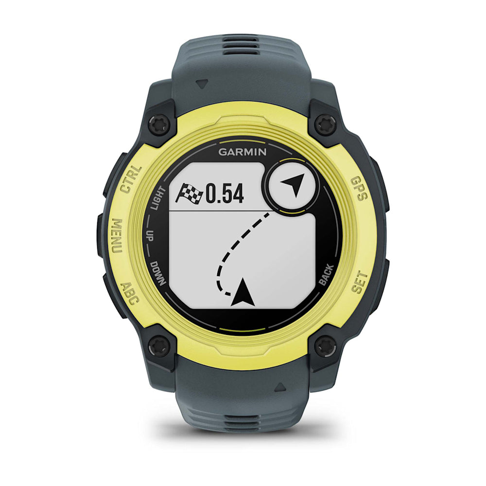 Relógio Garmin Instinct ® E Verde e Cinza Crepúsculo - 40 mm