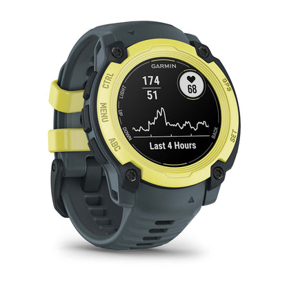 Relógio Garmin Instinct ® E Verde e Cinza Crepúsculo - 40 mm