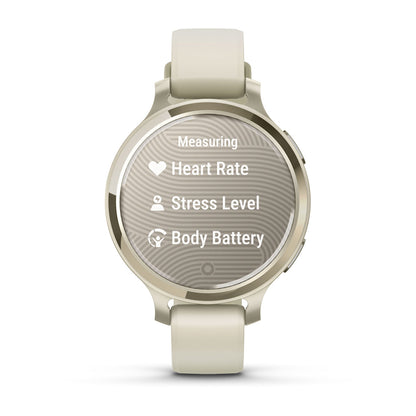 Relógio Garmin Lily ® 2 Active Lunar Gold e Branco