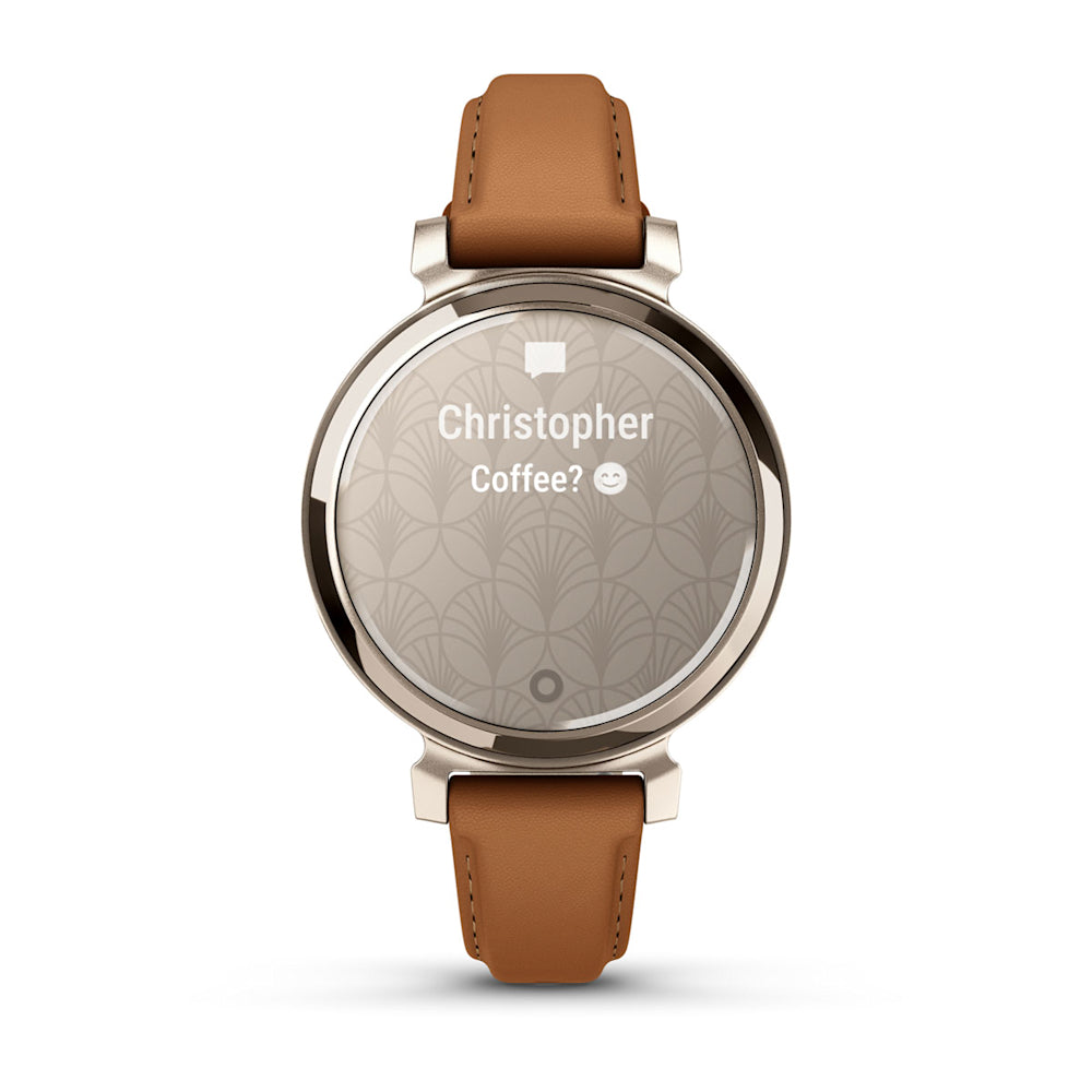 Relógio Garmin Lily ® 2 Classic Dourado e Marrom