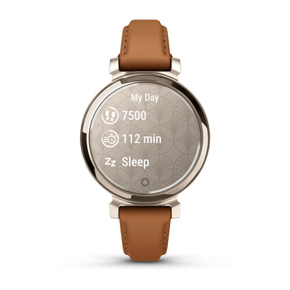 Relógio Garmin Lily ® 2 Classic Dourado e Marrom