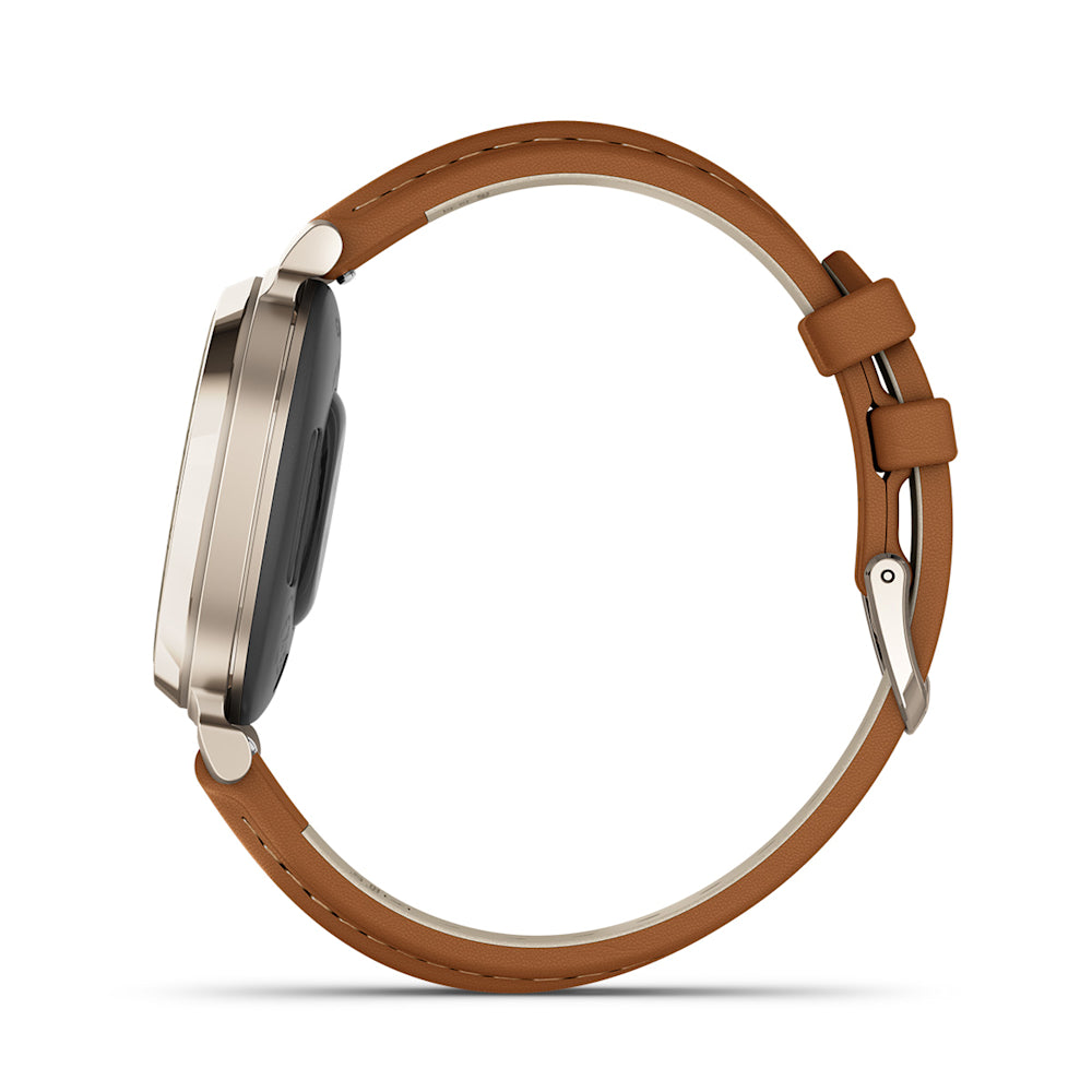 Relógio Garmin Lily ® 2 Classic Dourado e Marrom