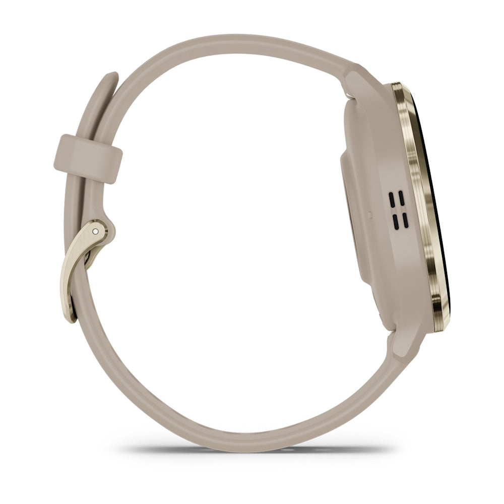 Relógio Garmin Venu ® 3S Bege e Dourado