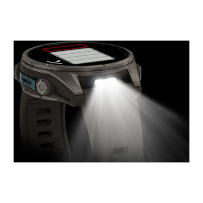 Relógio Garmin fēnix ® 9S Titânio e Cinza-claro
