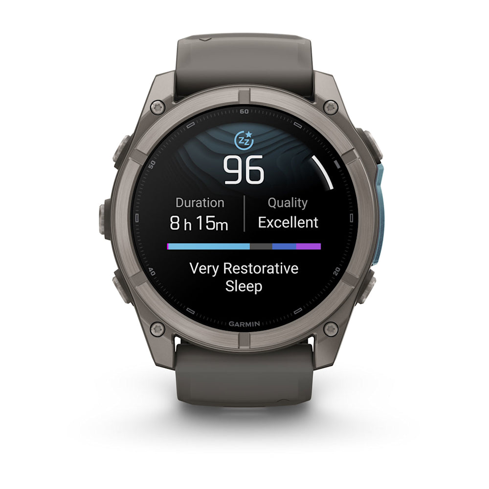 Relógio Garmin fēnix ® 9X Titânio e Grafite