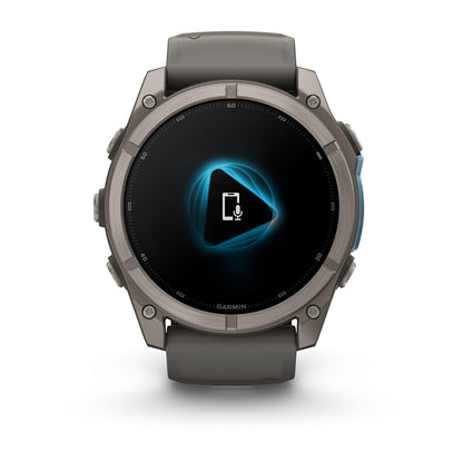 Relógio Garmin fēnix ® 9X Titânio e Grafite