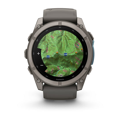 Relógio Garmin fēnix ® 9X Titânio e Grafite