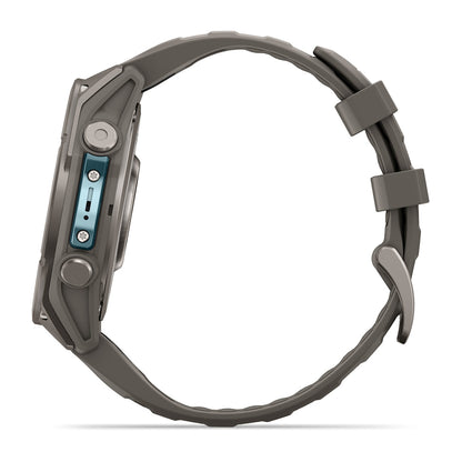 Relógio Garmin fēnix ® 9 Titânio e Cinza-claro
