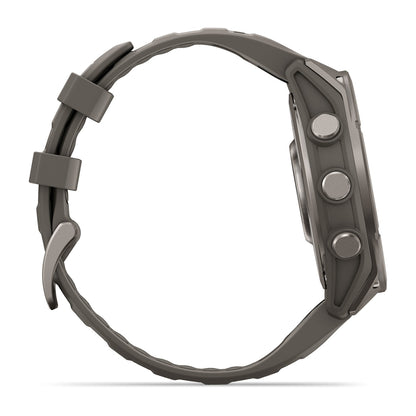 Relógio Garmin fēnix ® 9 Titânio e Cinza-claro