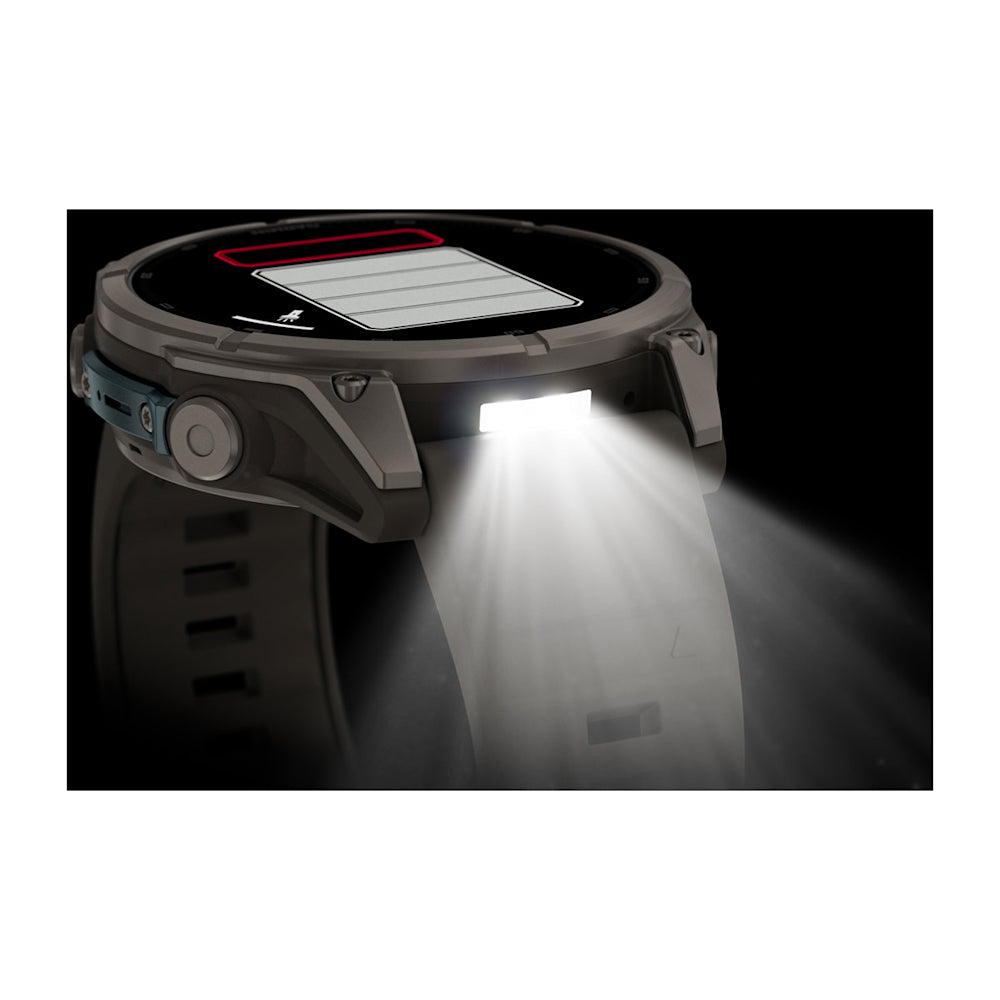 Relógio Garmin fēnix ® 9 Titânio e Cinza-claro