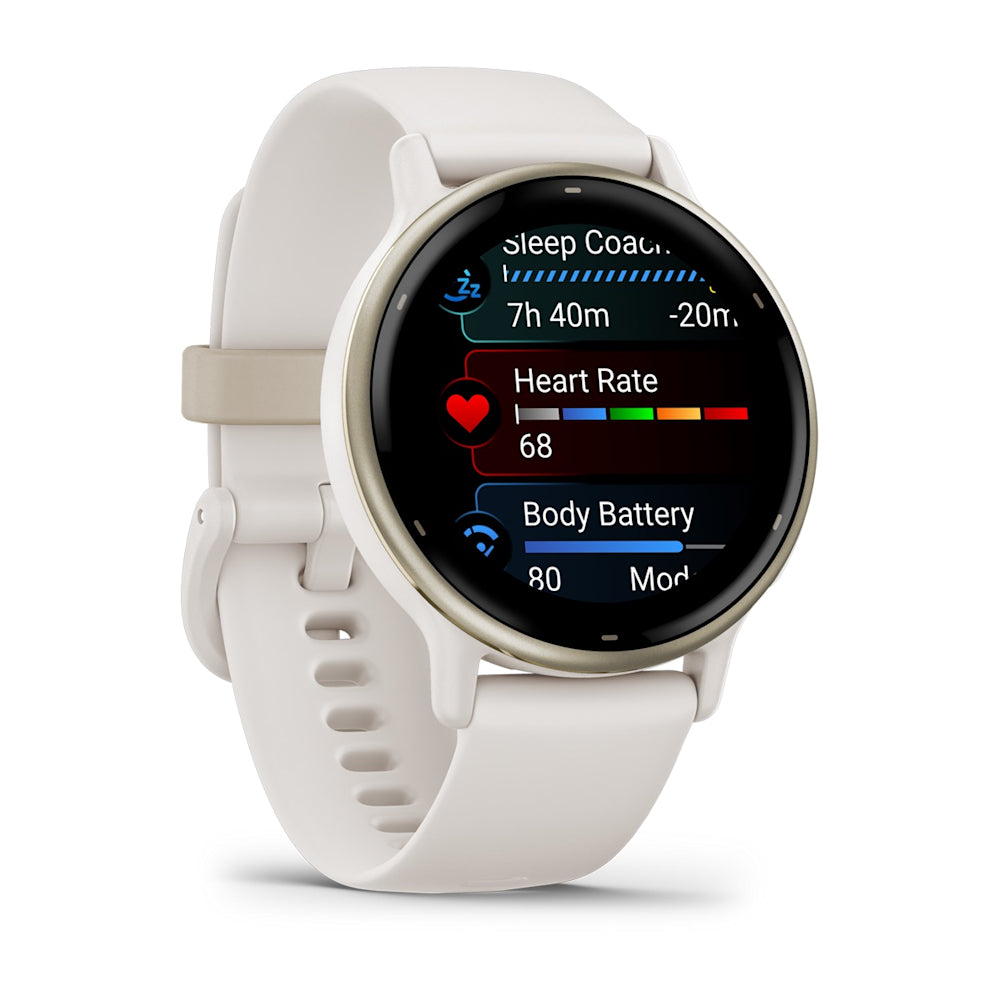 Relógio Garmin vívoactive ® 5 Dourado e Marfim