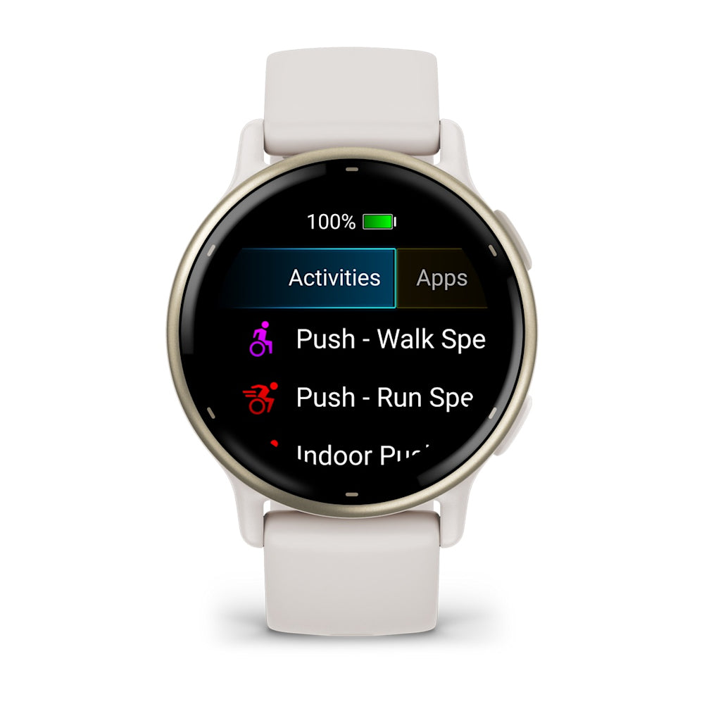 Relógio Garmin vívoactive ® 5 Dourado e Marfim