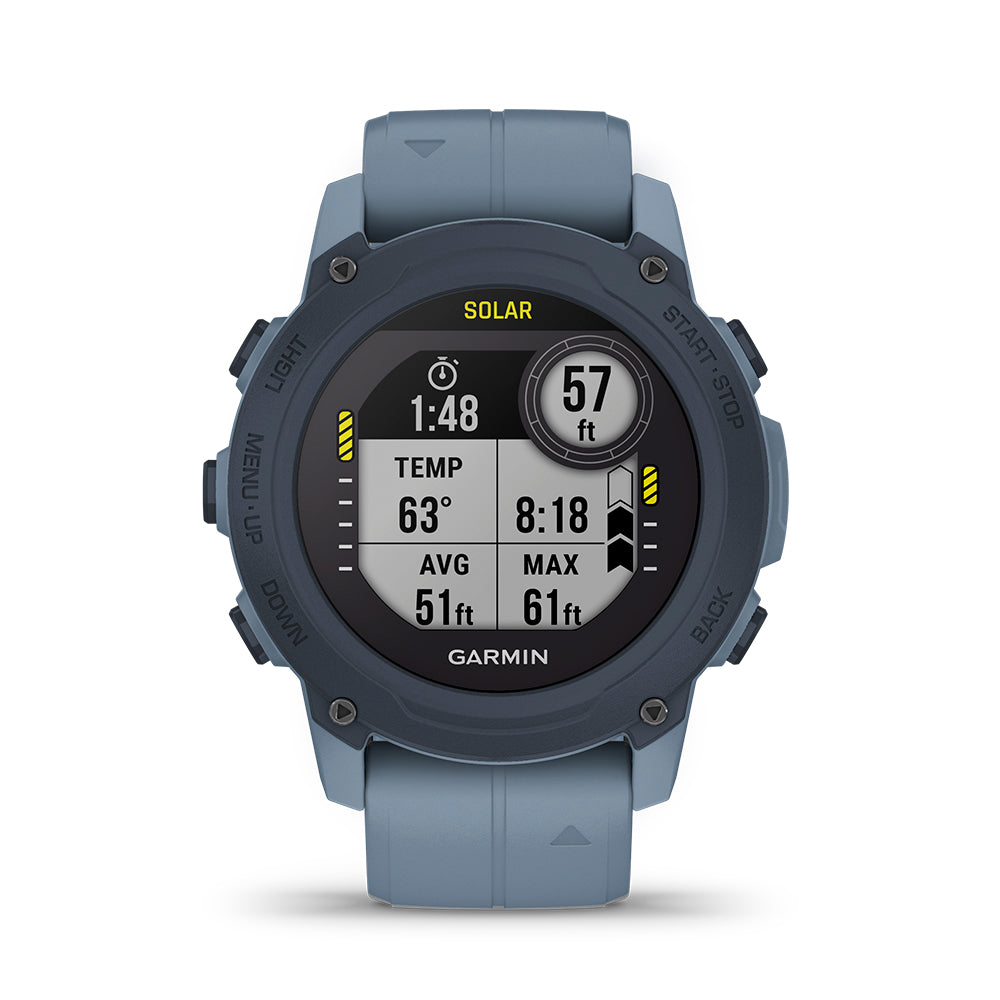 Relógio Garmin Descent ™ G1 Solar Azul