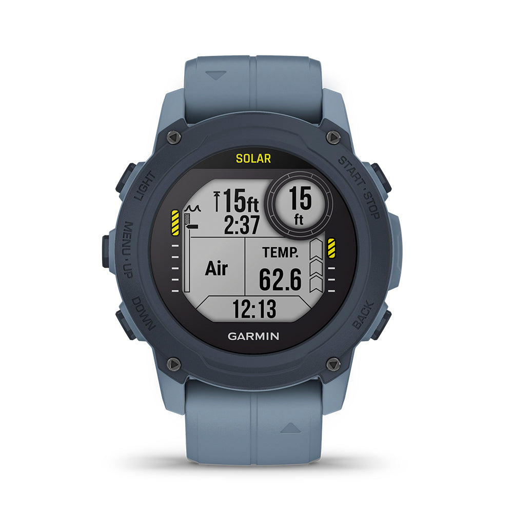 Relógio Garmin Descent ™ G1 Solar Azul
