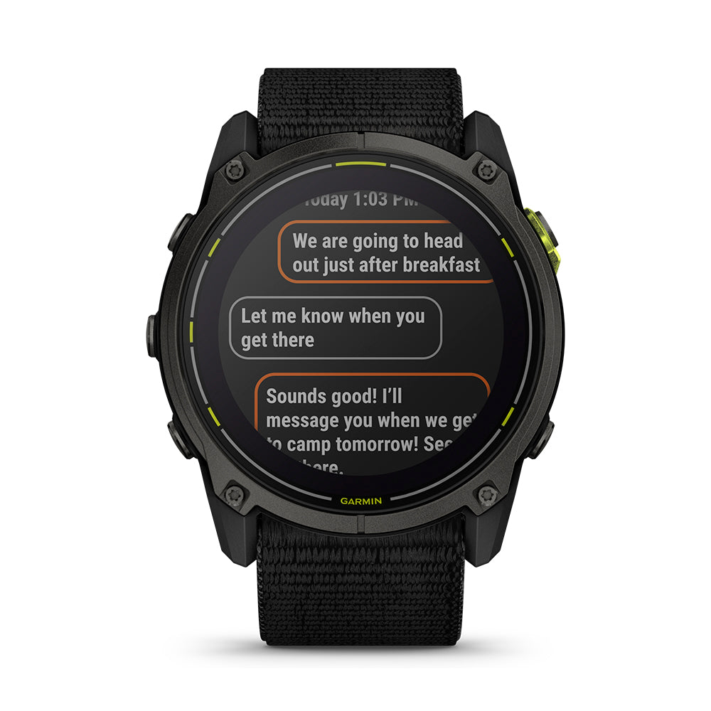 Relógio Garmin Enduro ™ 3 Preto